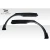 2006-2011 BMW 3 Series E90 4DR HX Wide Body Rear Fender Flares - 2 Piece - image 4
