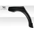 2006-2011 BMW 3 Series E90 4DR HX Wide Body Rear Fender Flares - 2 Piece - image 8