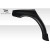 2006-2011 BMW 3 Series E90 4DR HX Wide Body Rear Fender Flares - 2 Piece - image 5