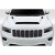 2011-2022 Jeep Grand Cherokee Duraflex S Concept Hood - 1 Piece - image 1