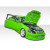 1996-1998 Honda Civic 4DR Duraflex Buddy Body Kit - 4 Piece - image 1