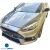 Carbon Fiber KR Vented Hood > Ford Focus 2015-2018 - image 2