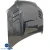 Carbon Fiber VC2 Hood w Duct > Subaru Impreza WRX 2004-2005 - image 4