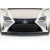 2015-2018 Lexus RC Series RC200T RC350 SBZ Front Lip Under Spoiler - 1 Piece ( F-Sport Model Only ) - image 1