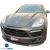 Carbon Fiber HAMA Hood > Porsche Cayenne (958) 2011-2014 - image 2