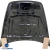 Carbon Fiber HAMA Hood > Porsche Cayenne (958) 2011-2014 - image 10