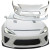 FRP DMD Front Bumper w Lip Combo > Subaru BRZ 2013-2020 - image 1