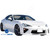 ModeloDrive FRP DMD Front Bumper w Lip Combo > Subaru BRZ ZN6 2013-2020