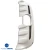 FRP HAMA Rear Opional Diffuser Center Hole > BMW X6 (E71) M 2008-2014 - image 7