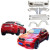 ModeloDrive FRP HAMA Wide Body Kit > BMW X6 (E71) 2008-2014 - image 2