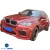 FRP HAMA Wide Body Front Bumper > BMW X6 (E71) 2008-2014 - image 18