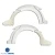 FRP HAMA Wide Body Fender Flares (rear) 6pc > BMW X6 (E71) 2008-2014 - image 11