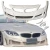 FRP LVL Wide Body Front Bumper 5pc > BMW Z4 (E89) 2009-2016 - image 8