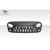 2007-2018 Jeep Wrangler JK Monster Grille - 1 Piece - image 3