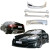 FRP KKR Body Kit 4pc > Tesla Model S 2012-2015 - image 2