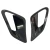 Carbon Fiber GT2 RS Turbo Wide Ducts > Porsche 911 (997) 2005-2012 - image 1