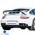 Partial Carbon Fiber GT2 RS Style NARROW Rear Bumper > Porsche 911 (997) 2010-2012 - image 2