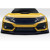 2017-2021 Honda Civic TypeR EVS Front Lip Under Spoiler - 1 Piece - image 1