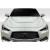 2017-2022 Infiniti Q60 Duraflex GTS Look Hood - 1 Piece - image 1