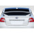 2015-2021 Subaru WRX STI Duraflex Low Pro Rear Wing Spoiler - 1 Piece - image 1