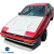 FRP DMA D1 Hood > Toyota Corolla Trueno (AE86) 1984-1987 - image 4