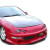 Acura Integra 1994-1997 EX Spec Style 1 Piece Polyurethane Front Bumper - image 3