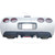 KBD Urethane Stealth Style 1pc Rear Diffuser > Chevrolet Corvette 1997-2004