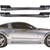 KBD Urethane SLN Style 7pc Full Body Kit > Ford Mustang 2005-2009