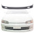 KBD Urethane MU Spec Style 1pc Front Lip > Honda Civic 1992-1995