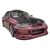 Honda Civic ALL 1999-2000 BC Spec Style 1 Piece Polyurethane Front Bumper - image 1