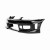 Honda Civic ALL 1999-2000 BW Spec Style 1 Piece Polyurethane Front Bumper - image 3