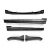 Honda S2000 2000-2003 SW-B Spec 5 Piece Polyurethane Full Body Kit - image 2
