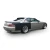Lexus SC SC300 SC400 1992-2000 KBD Style 4 Piece Polyurethane 50mm Rear Over Fenders (with Gas Cap Extensions) - image 3