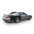 Lexus SC SC300 SC400 1992-2000 KBD Style 4 Piece Polyurethane 50mm Rear Over Fenders (with Gas Cap Extensions) - image 5