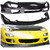 KBD Urethane 99 Spec 2pc Front Bumper & AutoX Front Lip > Mazda RX7 1993-1997