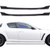 KBD Urethane MS Style 2pc Side Skirts > Mazda RX8 2004-2008 - image 1