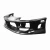 Mitsubishi Eclipse 1995-1999 / Eagle Talon 1995-1998 Bomb Style 1 Piece Polyurethane Front Bumper - image 4