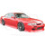 KBD Urethane DM3 Style 2pc Side Skirts > Nissan 240SX S14 1995-1998