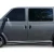 Chevrolet Astro 1995-2005 / GMC Safari Van 1995-2005 Hollywood Style 2 Piece Polyurethane Side Skirts - image 1