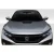 2016-2021 Honda Civic TS 1 Hood - 1 Piece - image 1