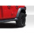 2007-2018 Jeep Wrangler JK JL Look Fender Flares Kit - 4 Piece - image 8