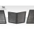1997-2004 Chevrolet Corvette C5 / 2005-2009 Ford Mustang GT1 Hood Vents - 3 Piece - image 17