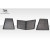 1997-2004 Chevrolet Corvette C5 / 2005-2009 Ford Mustang GT1 Hood Vents - 3 Piece - image 3