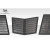 1997-2004 Chevrolet Corvette C5 / 2005-2009 Ford Mustang GT1 Hood Vents - 3 Piece - image 11