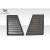1997-2004 Chevrolet Corvette C5 / 2005-2009 Ford Mustang GT1 Hood Vents - 3 Piece - image 7