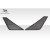 2005-2013 Chevrolet Corvette C6 Duraflex GT1 Fender Vents - 2 Piece - image 3