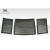 2013-2020 Scion FR-S Toyota 86 Subaru BRZ Duraflex GT1 Hood Vents - 3 Piece - image 3