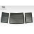 2013-2020 Scion FR-S Toyota 86 Subaru BRZ GT1 Hood Vents - 3 Piece - image 3
