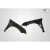 2002-2006 Acura RSX A1 Carbon Fiber Fender Flare - image 2