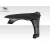 2003-2006 Mitsubishi Lancer Evolution 8 9 AM-S Fenders - 4 Piece - image 8